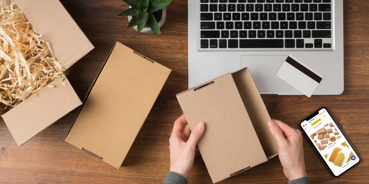 картонная упаковка b2b